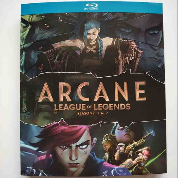 Arcane Season 1-2 Blu Ray 4-Disc Box Set All Region