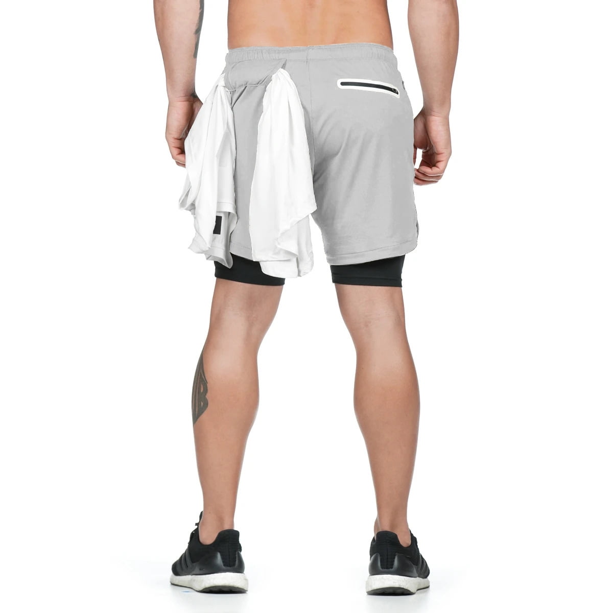 Mynth Mens Trouser Casual Joggers Bodybuilding Sweatpant Fitness Workout Acitve Shorts 
