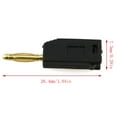 thumbnail image 2 of E-outstanding 2mm Banana Plug 10PCS Red and Black 2mm Mini Stackable Banana Pin Jack Wire Cable Connector, 2 of 5