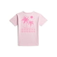 thumbnail image 2 of Wonder Nation Girls Delicate Paradise Graphic Tee with Short Sleeves, Sizes 4-18, 2 of 7