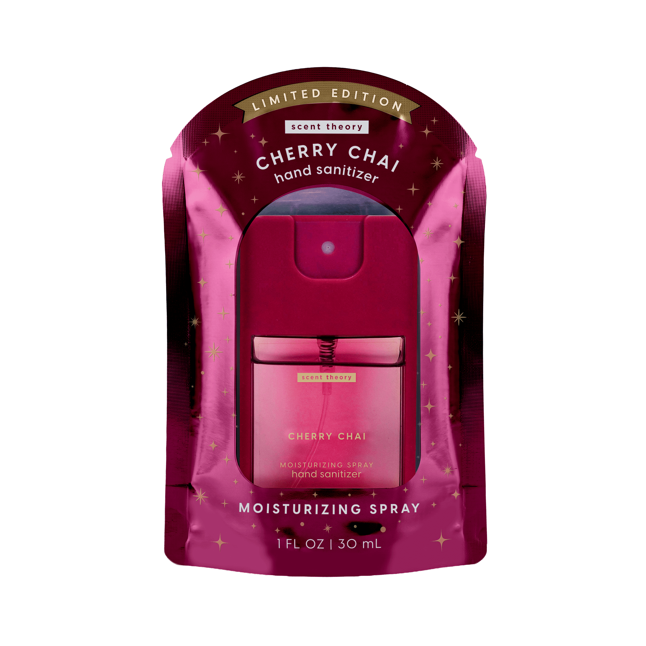 Scent Theory Hand Sanitizer Spray, Cherry Chai, 1 fl oz