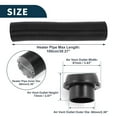 thumbnail image 4 of Kit de tubo de calefacción para automóviles, camiones, autocaravanas, furgonetas y barcos con tubo de calentador y cubierta de salida de aire de 60 mm ID 100 cm Max L, 4 of 6