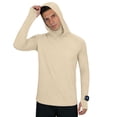 thumbnail image 6 of Men's UPF 50+ Sun Protection Hooded Shirt with Mask Sun Protection Long Sleeve Shirts Rash Guard, 6 of 8