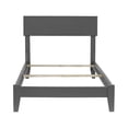 thumbnail image 3 of Leo & Lacey Twin XL Traditional Bed in Gray, 3 of 5