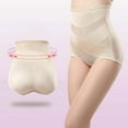 thumbnail image 4 of IROINNID High Waist Underwear For Women At Hip Body Shaping Regain Slimming Hip Pants Solid Color Control Panties, 4 of 5