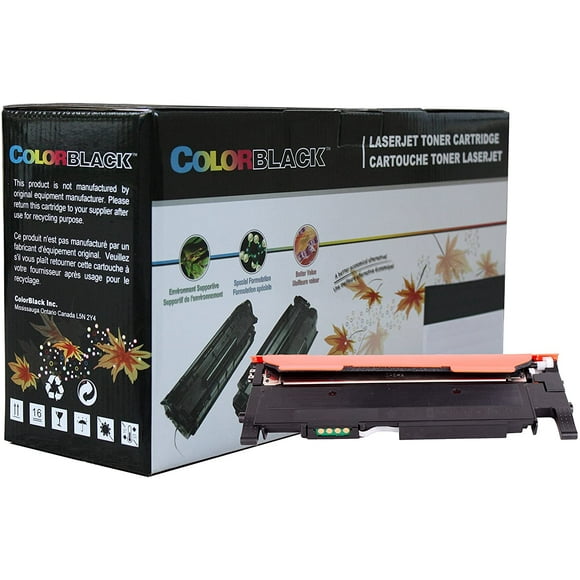 ColorBlack TS406Y Premium Compatible Samsung CLT-Y406S Cartouche de Toner avec Puce, Jaune