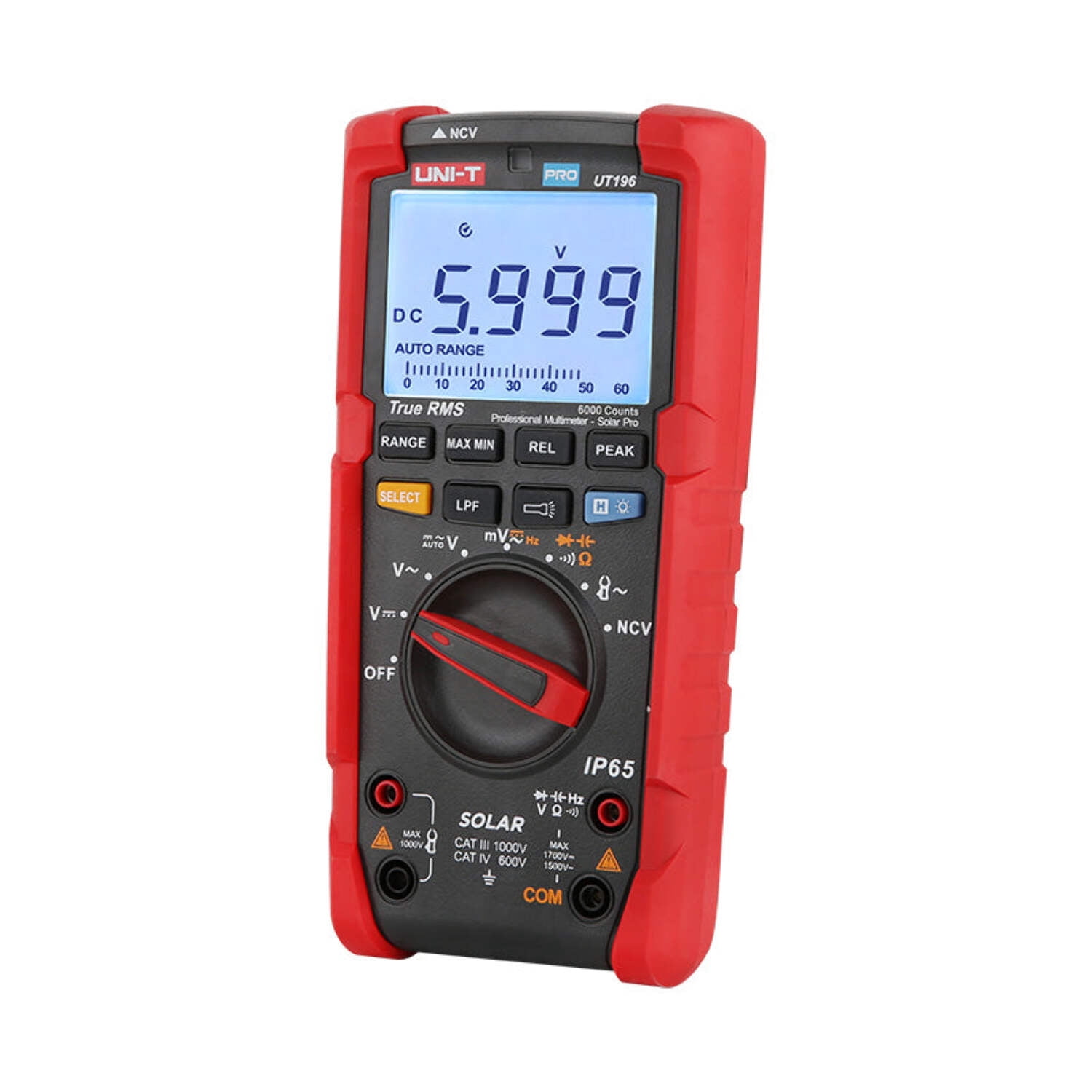UNI-T UT196 TRMS Solar Pro Multimeter