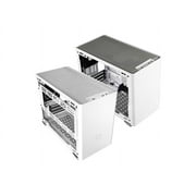 Cooler Master MCB-NR200-WNNN-S00 MasterBox NR200 Mini-Tower Computer Case - Mesh, Plastic, Steel - White
