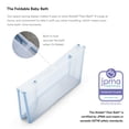 thumbnail image 4 of Bañera para bebés Stokke Flexi Bath, XL, azul océano, con soporte, 4 of 6