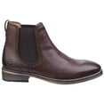 thumbnail image 2 of Cotswold Mens Corsham Town Leather Pull On Casual Chelsea Ankle Boots, 2 of 5