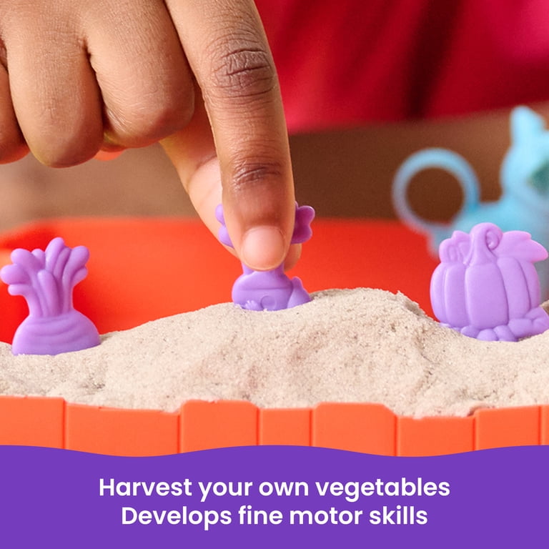 Kinetic Sand Sandy Farm Set with Tools & Case photo 2