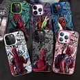 thumbnail image 2 of Funda de teléfono de Marvel Deadpool para Apple iPhone 16, 15 Pro Max, 13, 14 Plus, 12, 11 Pro plus, mate, 2 of 5
