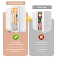 thumbnail image 6 of Advwin 22L Mini Skincare Fridge, Personal Beauty Makeup Cosmetics Small Refrigerator for Bedroom, Dorm, White, 6 of 9