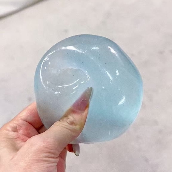 Multi-Color Coconut Oil Balm Stress Ball - Squeeze for ASMR Sensory Relief, Adult Fidget Gadget for Anxiety & Focus