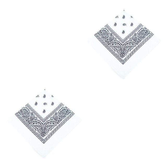 Pañuelo Cuadrado Multifuncional Greeniant 2Conjunto Blanco
