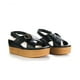 thumbnail image 2 of Sandalia Plataforma media Mujer Flexi Piel 103101 Negro Flexi Piel, 2 of 4