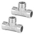 thumbnail image 4 of G1/2in Male Thread Stainless Steel T‑Shaped Tee Connector Pipe Connection Fittings Accessories, 4 of 8