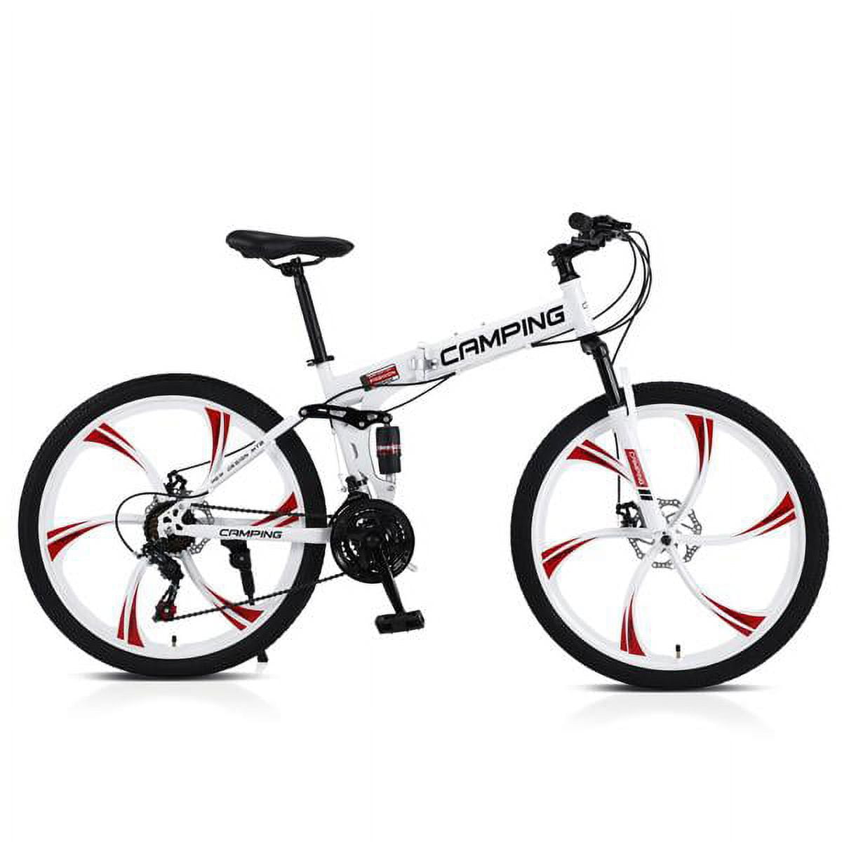 26 Inch Foldable Mountain Bike with Shock-absorbing Effect