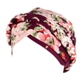 thumbnail image 1 of Floral Patterned Headscarf and Hairband for Everyday Style—Braided Bonnet Design for All-Day Comfort and Versatility, 1 of 3