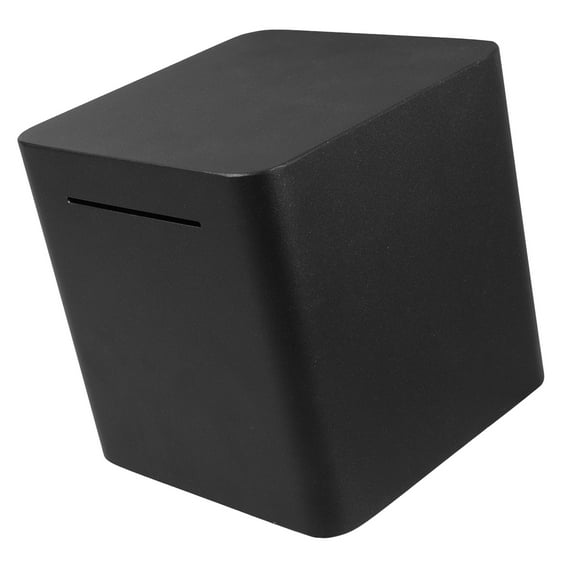 FRCOLOR Safe Money Box Unopenable Coin Bank Metal Piggy Bank for Cash Saving Portable Coin Container for Budgeting and Saving Goals