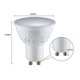 thumbnail image 3 of MoesHouse GU10 Bombilla 400LM Bombilla inteligente Wi-Fi 2.4GHz Cambio de color RGB, 3 of 3