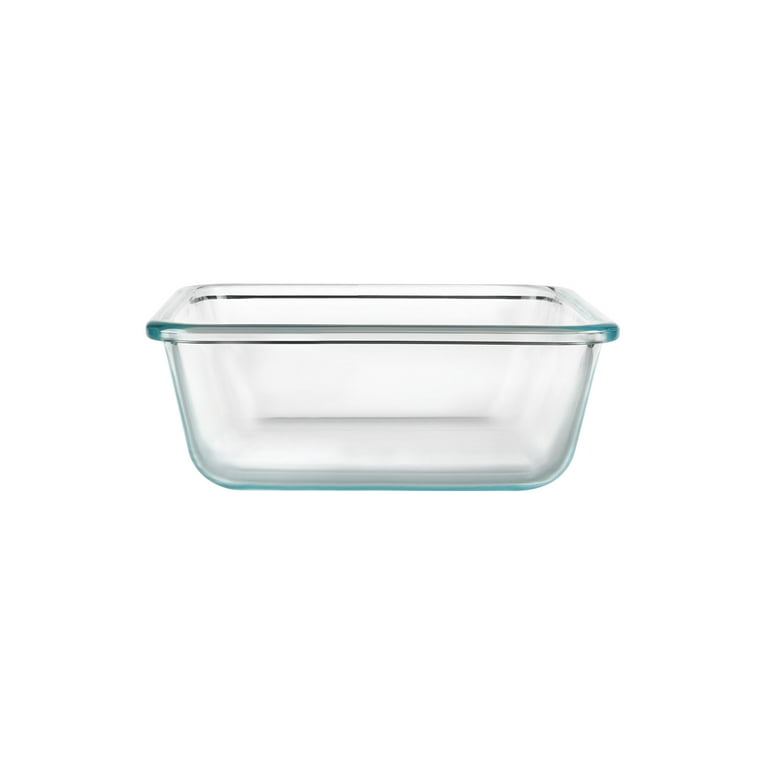 Total Solution® Pyrex® Glass 4-piece Square Food Storage Value