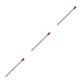 thumbnail image 1 of Naiovety Entrenador de swing de golf de fibra de vidrio Tipo de mano portátil Ajuste de gestos Ayuda para el ejercicio Guía de aprendizaje Rojo 3piezas, 1 of 6