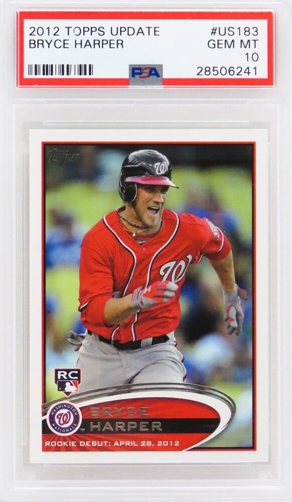 Bryce Harper (Washington Nationals) 2012 Topps Update Baseball #US183 ...