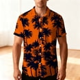 thumbnail image 5 of Yievot Hawaiian Shirt for Men Graphic Printed Casual Short Sleeve Button Down Shirts Summer Beach Floral Shirts, 5 of 7