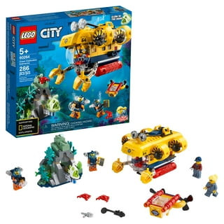 LEGO Creator 3 in 1 Sunken Treasure Mission Submarine Toy, Underwater  Creatures Transform from Octopus tp Lobster to Manta Ray, Fun Sea Animal