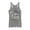 Gray Heather, variant on Women's Star Wars: The Rise of Skywalker D-0 Roll With It Racerback Tank Top Gray Heather X Large