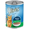 thumbnail image 3 of (2 pack) 9Lives Meaty Paté Super Supper Wet Cat Food, 13 oz. Can, 12 Count, 3 of 8