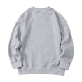 thumbnail image 3 of Abcomgle Girls Sweatshirt Size 10-12 Cute Crewneck Long Sleeve Pullover Sweatshirts for Girls Trendy Solid Color Shirt for Teen Girls Cotton Fall School Clothes for Teen Girls, 3 of 5