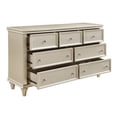 thumbnail image 4 of Home Elegance 1928-5 Celandine Collection Dresser, Silver - 62.25 x 17 x 35.75 in., 4 of 7