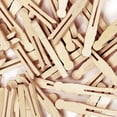thumbnail image 4 of Flat Slotted Clothespins, Natural, 3.75", 40 Pieces, 4 of 4