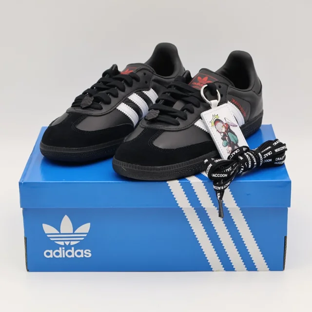 IH3518 Crazy Raccoon atmos Adi-das Originals Samba Core Black (Men's)