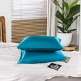thumbnail image 4 of Unique Bargains Satin Pillowcases with Envelope Closure 2pcs, 4 of 10