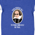 thumbnail image 4 of Inktastic To Thine Own Self Be True Shakespeare Boys or Girls Baby Bodysuit, 4 of 5