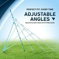 thumbnail image 2 of Adjustable Volleyball Rebounder Net for Skills Training, 7x4 ft with Angle Customization, Portable with Carry Bag, 2 of 4