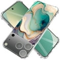 thumbnail image 3 of for iPhone 17 Pro Max Case 6.9", [10FT Military Grade Drop Test] Flowers Planet Soft Slim TPU Protective Shockproof Phone Case Cover(Alpine Lake with Holder), 3 of 7