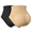 2 pack,black+beige, variant on FITVALEN Butt Lifter Shapewear Panty for Women with Built in Removable Padded Underwear Seamless Booty Control Panties Body Shaper Brief