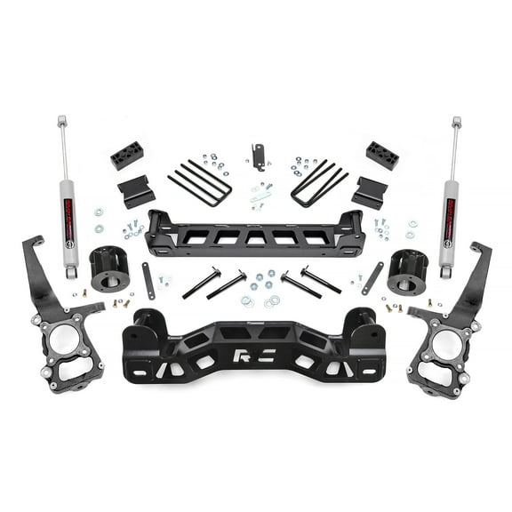 Rough Country 4" Suspension Lift Kit for 2011-2014 Ford F-150 2WD - 57230