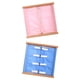 thumbnail image 1 of 2x Niños Aprendizaje Hebilla Botón Snap Ropa Rack Pink perfke Vestido Hebilla Snap Button Rack, 1 of 9