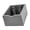grey, variant on Coffee Knocks Box Baristas Tool Espresso Grounds Container Plastic Dump Bin with Nonslip Base Espresso Machine Accessories