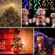 thumbnail image 4 of Guirnaldas de Luces Decorativas LED Luces de Guirnaldas de Alambre de Cobre (20 Metros 200 Luces Función USB a Prueba de Agua con Control Remoto Color Cálido) Rojo Verde, 4 of 5
