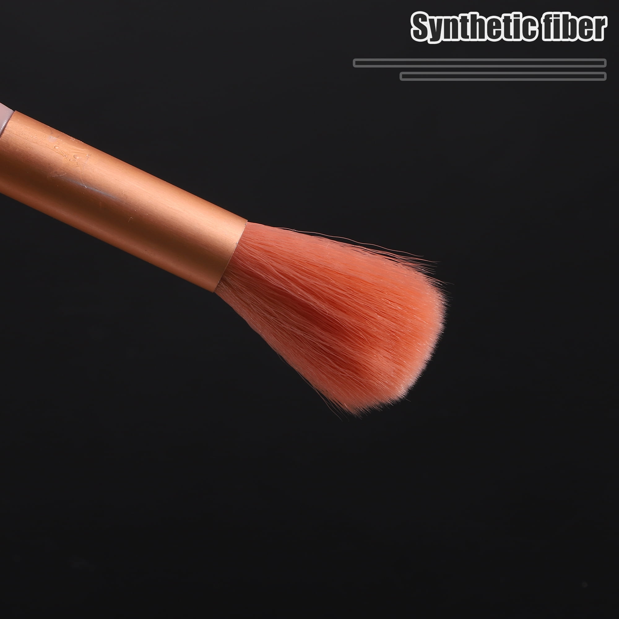 Unique Bargains 8 Pcs Durable Makeup Brush Set for Concealer Blush Pink