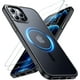 thumbnail image 1 of SPIDERCASE Diseñado para iPhone 12/iPhone 12 Pro, [protección contra caídas de grado militar de 10 pies] [con 2 protectores de pantalla de vidrio templado] Funda protectora para iPhone 12/12 Pro (amar, 1 of 4