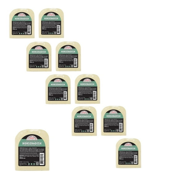 Yancey's Fancy Horseradish Cheddar Cheese, 7.6 oz, 10 Pack