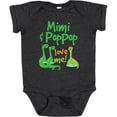 thumbnail image 3 of Inktastic Mimi and Poppop Love Me Grandson Dinosaur Boys Baby Bodysuit, 3 of 5