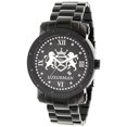 thumbnail image 2 of Designer Large Watches: Phatom Black Diamond Watch for Men 0.12ct, 2 of 5